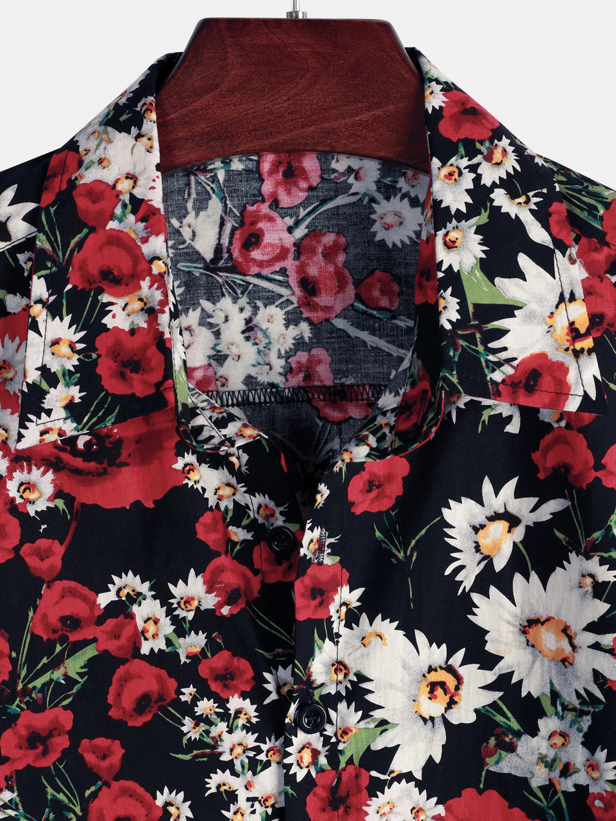 Daisy Floral Print Casual Shirt