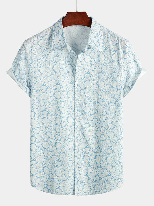 Floral Printed Causal Shirt