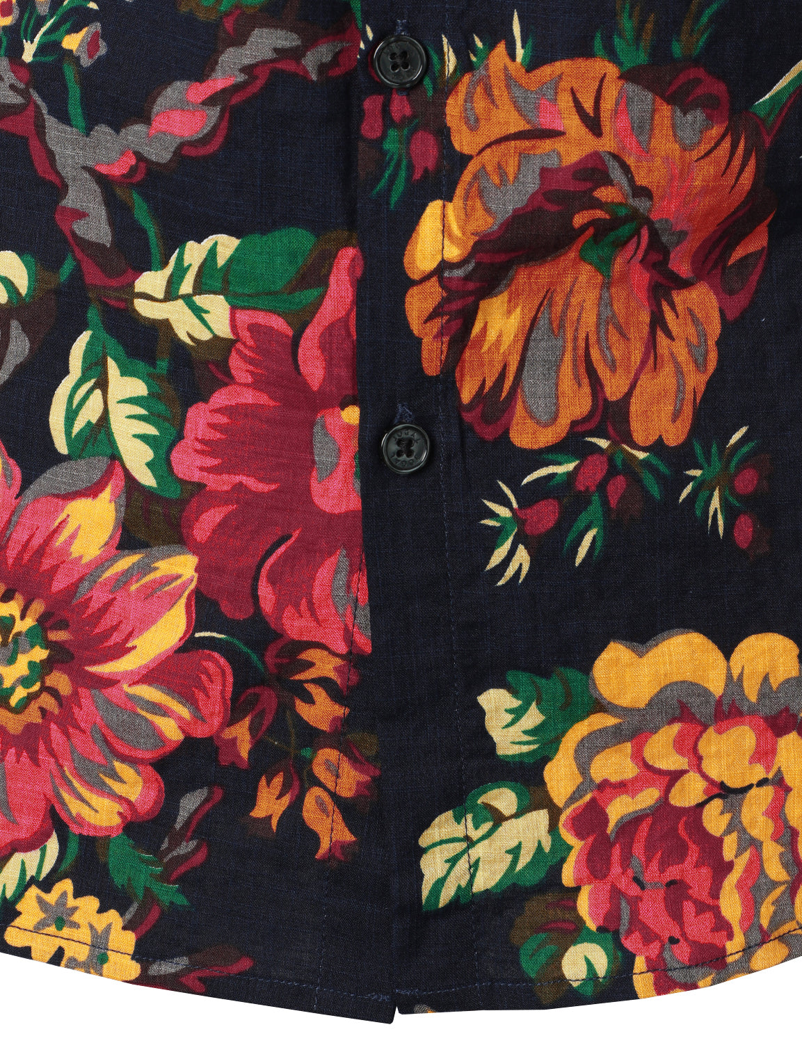 Summer Vintage Floral Casual Shirt