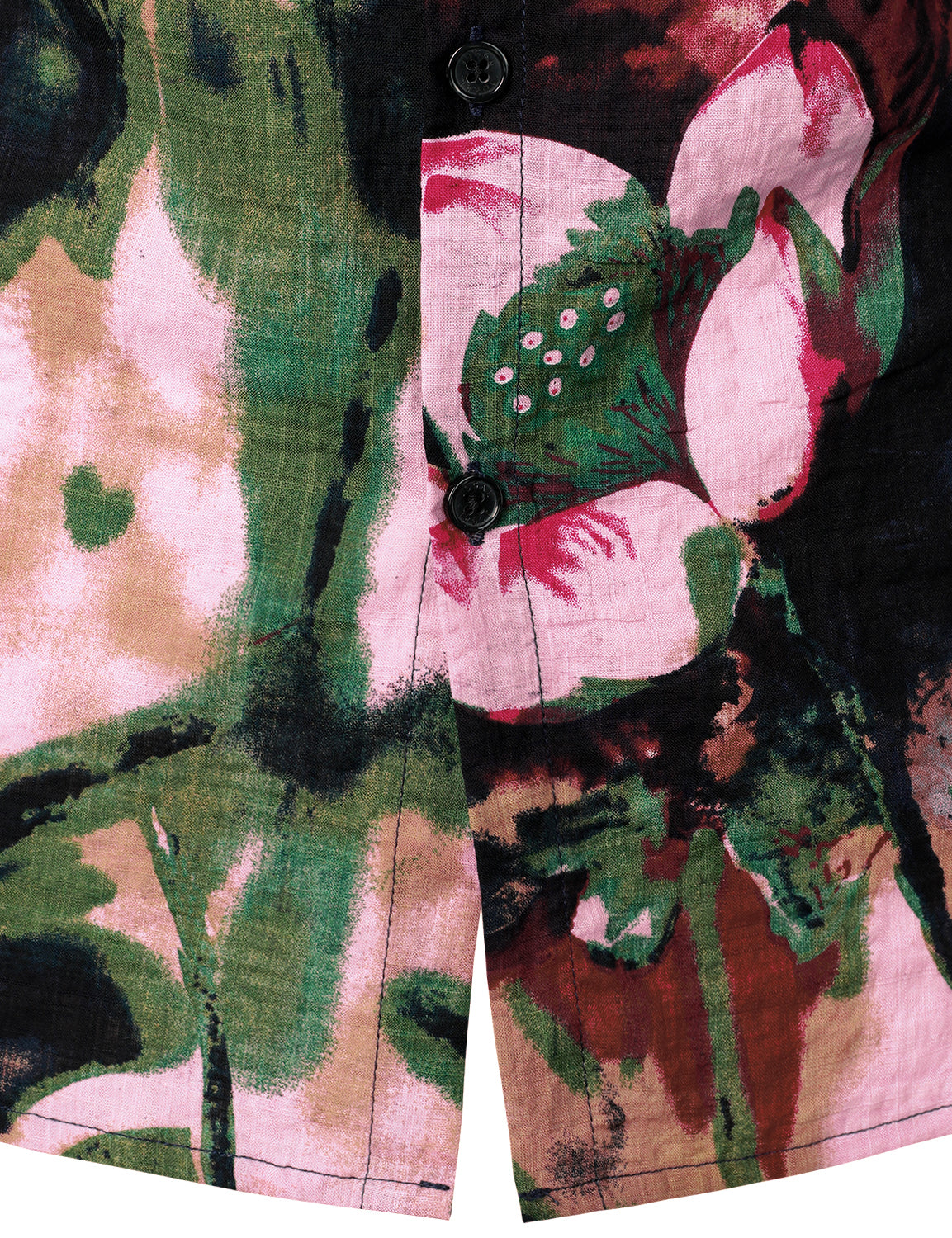 Art Abstract Floral Casual Shirt