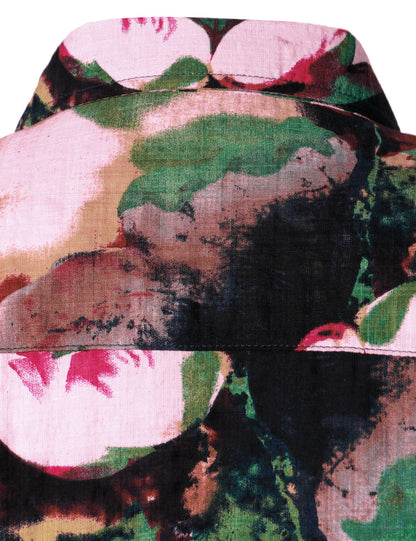 Art Abstract Floral Casual Shirt