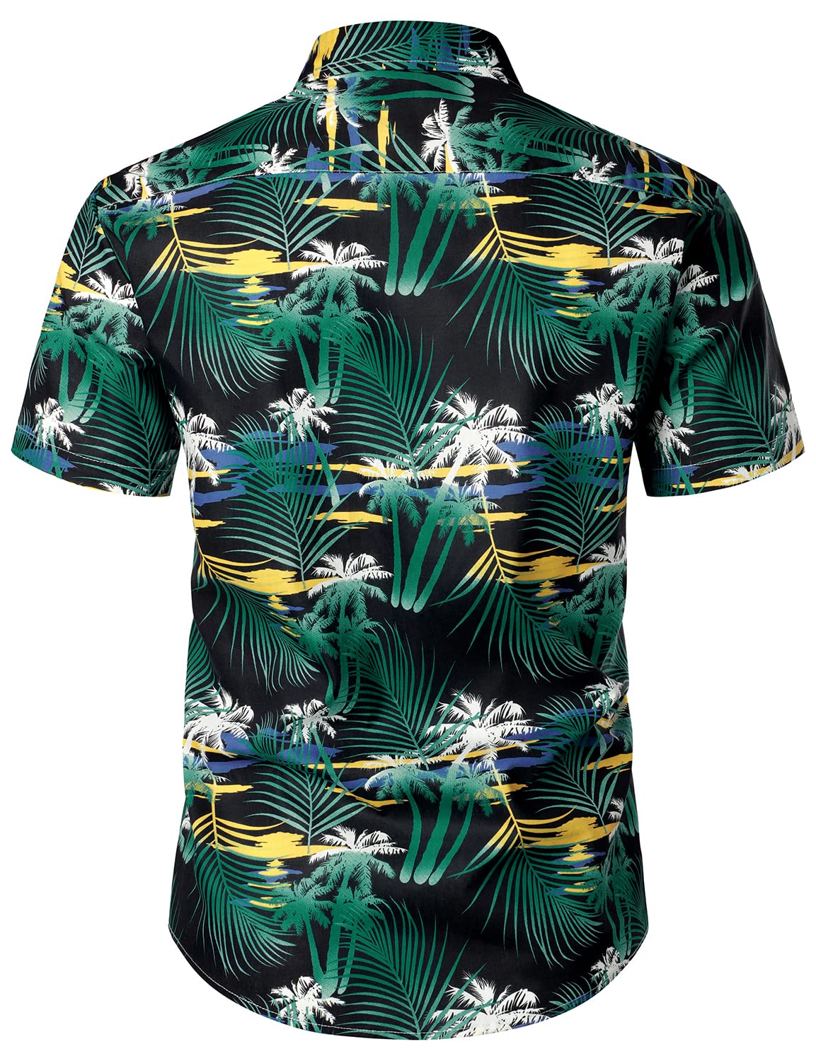 Tropical Casual Cotton Short Sleeve Hawaiian Shirt