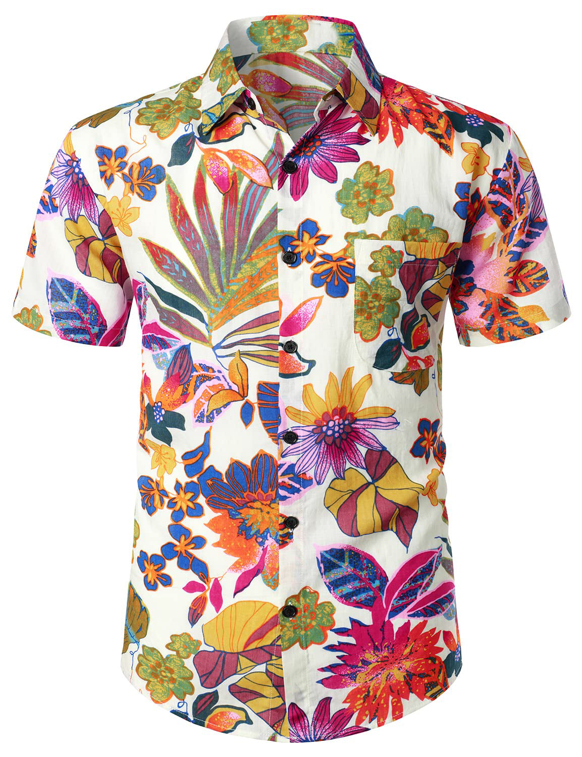 Floral Casual Vacation Flower Shirt