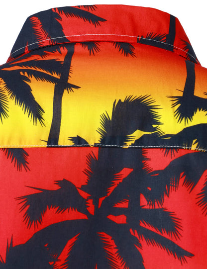 Tropical Hawaiian Sunset Beach Style Shirt