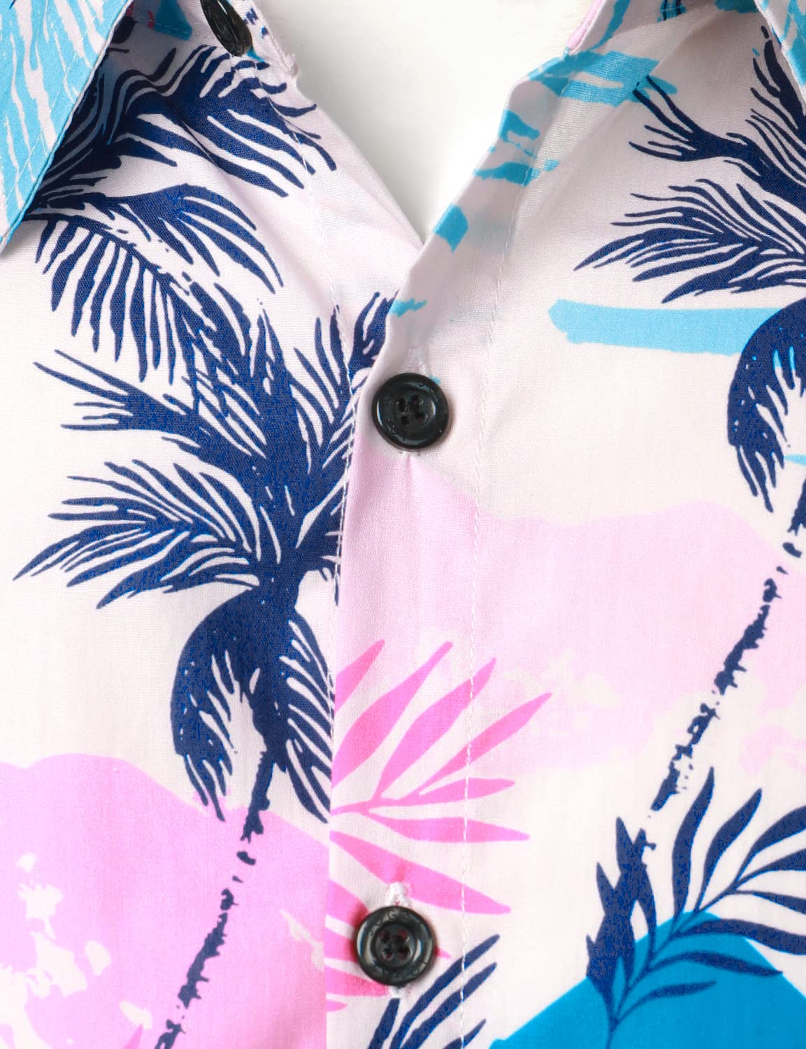 Casual Tropical Island Print Hawaiian Shirt