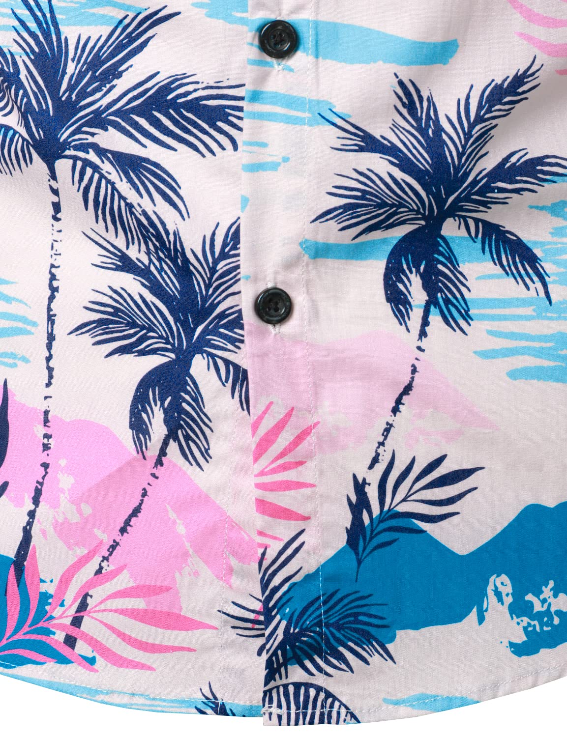 Casual Tropical Island Print Hawaiian Shirt