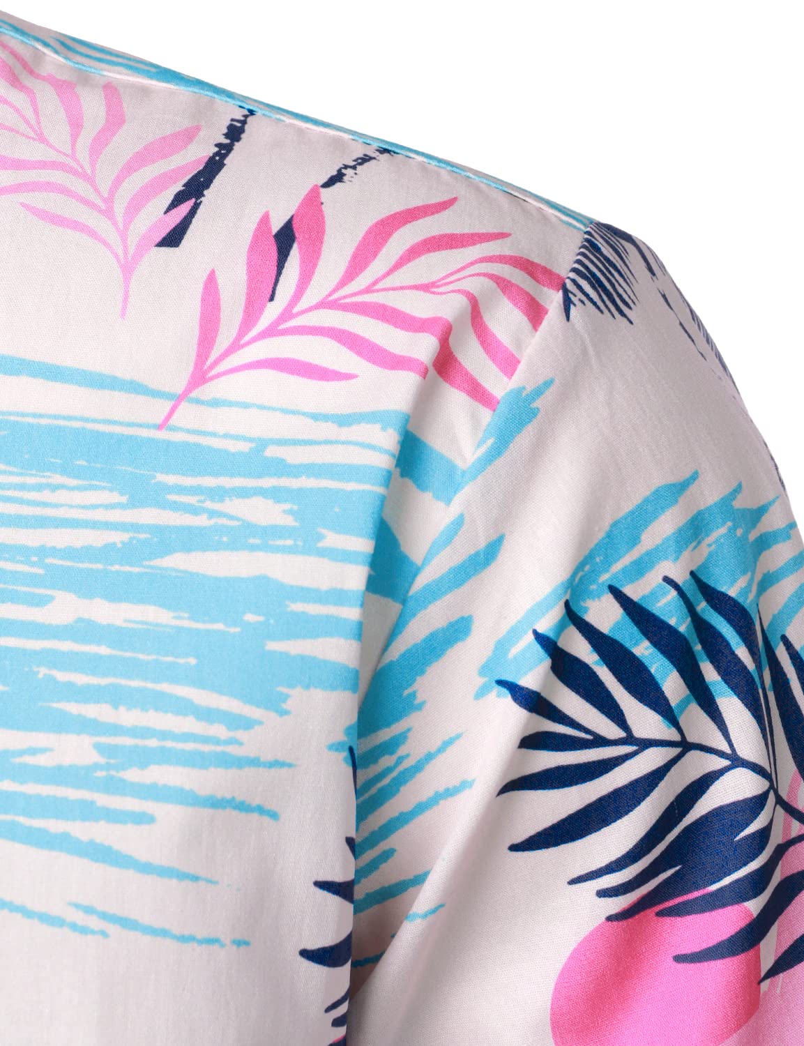 Casual Tropical Island Print Hawaiian Shirt